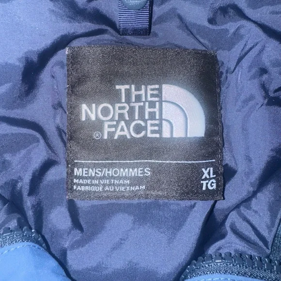 The North Face Carto Tri-Climate Jacket Blue Navy Men’s XL Waterproof Insulated - Picture 4 of 4